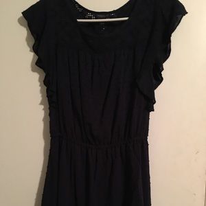 Navy blue dress